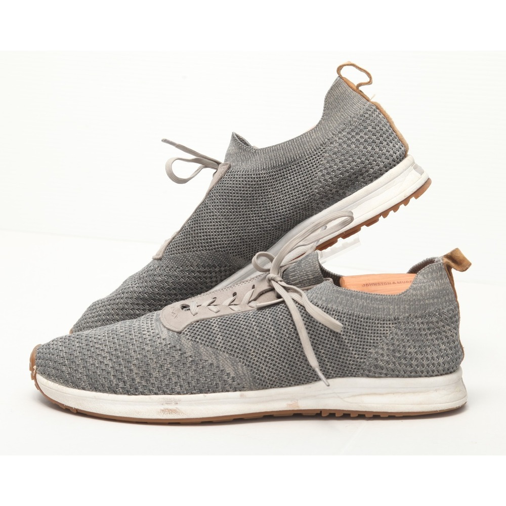 TRUE Linswear All Day Knit II Men's 12 Grey Lace-Up Spikeless Golf Shoes